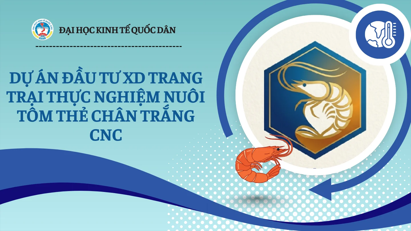 Slide đề án đầu tư trang trại thực nghiệm nuôi tôm