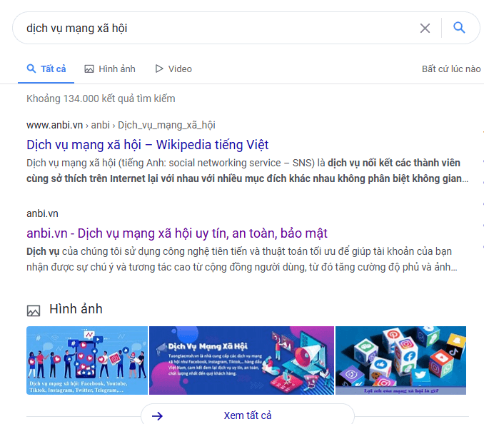 SEO Từ Khóa: dịch vụ mạng xã hội