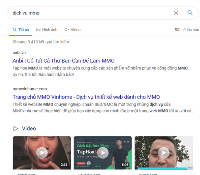 SEO Từ Khóa: dịch vụ mmo
